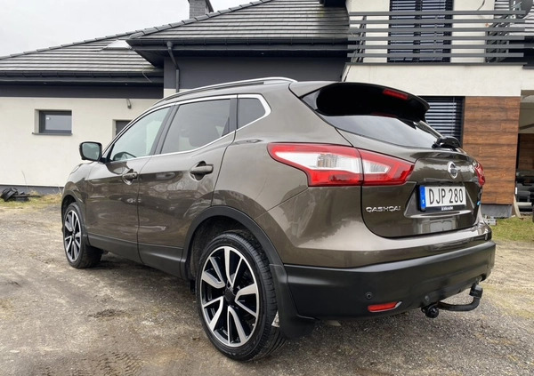 Nissan Qashqai cena 53900 przebieg: 183000, rok produkcji 2015 z Rymanów małe 596